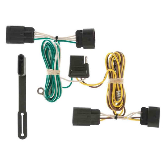 Rigid Hitch R3-0867-3KBW Class III 2 Inch Receiver Trailer Hitch Bundle - Includes Ball Mount and Custom Wiring Harness - fits 2010-2017 Chevy Equinox, GMC Terrain