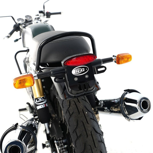 R&G Racing Black Tail Tidy License Plate Holder For 2019-2023 Royal Enfield Continental GT 650