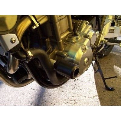 Load image into Gallery viewer, R&amp;G Racing Black Classic Style Crash Protectors For 1998?2023 Honda CB250 Hornet
