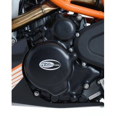 R&G Racing Black 2 Piece Engine Case Cover Kit For 2013-2015 KTM 390 Duke