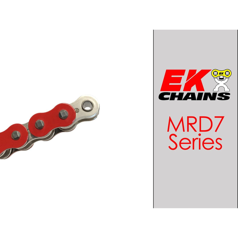 Load image into Gallery viewer, EK 520-MRD7 MX Drive Chain - 120 Links (Specify Color) Clip Master Link
