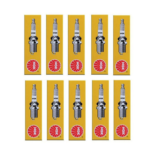 Set of 10 NGK Standard Spark Plugs ski-Doo FORMULA STX 1998-1989 Engine 583cc