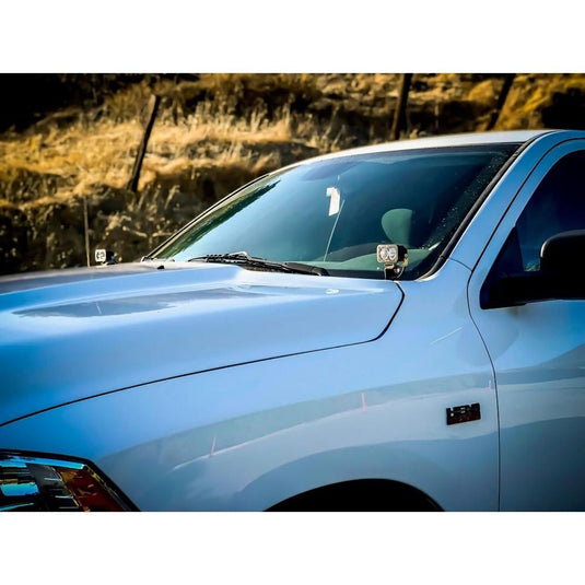 Baja Designs A-Pillar Light Kit Pair Squadron Sport Series Driving/Combo Pattern Clear Lens 447521
