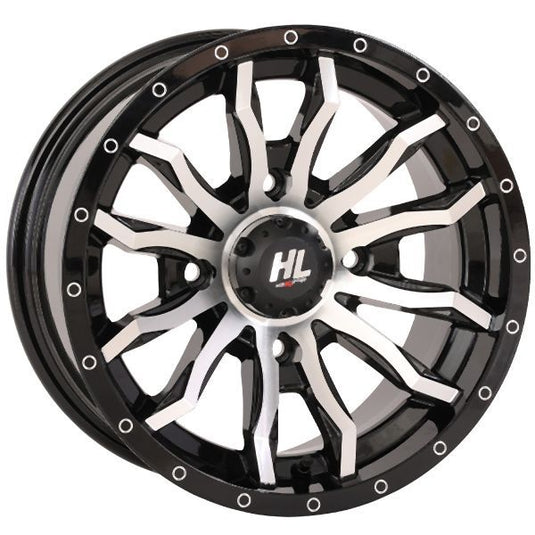 High Lifter 22x7 5/4.5 4+3 Gloss Black HL21 Wheel 22HL21-1245