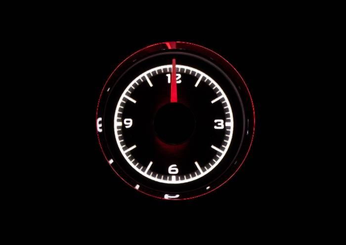 Load image into Gallery viewer, Dakota Digital Universal Analog Clock For VHX Gauge Kit VLC-16-2
