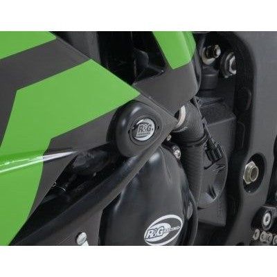 Load image into Gallery viewer, R&amp;G Racing Black Aero Style Crash Protection Bobbins For 2009-2012 Kawasaki Ninja ZX6R ZX600R
