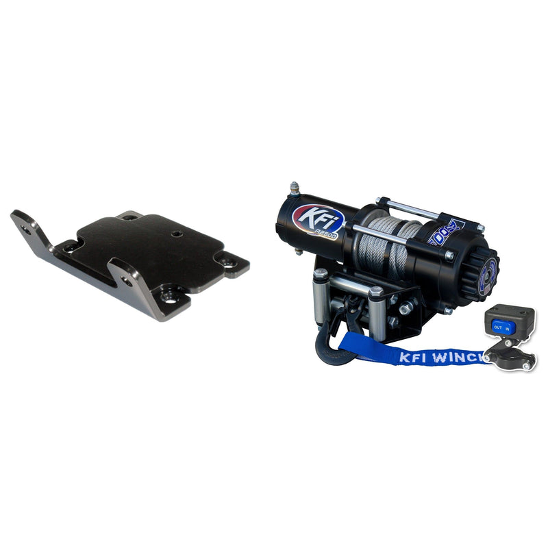 Load image into Gallery viewer, KFI Winch Kit For Yamaha Grizzly 350 2x4, 4x4 2007-2014

