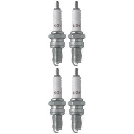 Set of 4 NGK Standard Spark Plugs for Yamaha BIG BEAR 2WD 1999-1996 Engine 350cc