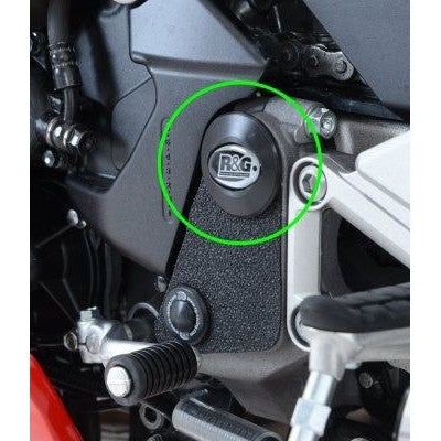 Load image into Gallery viewer, R&amp;G Racing Black Frame Plug LHS Top For 2015-2017 Honda Crossrunner
