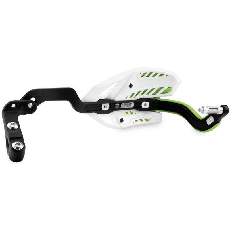 Load image into Gallery viewer, Cycra Probend Ultra CRM Handguard 1-1/8" Clamp White/Green - 1CYC-7408-72X
