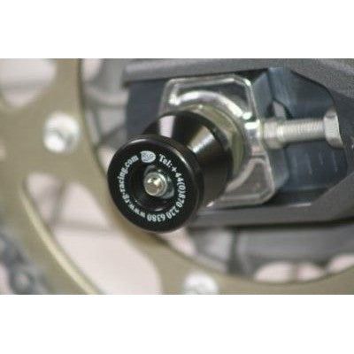 Load image into Gallery viewer, R&amp;G Racing Black Spindle Sliders For 2007-2008 BMW G650X Challenge
