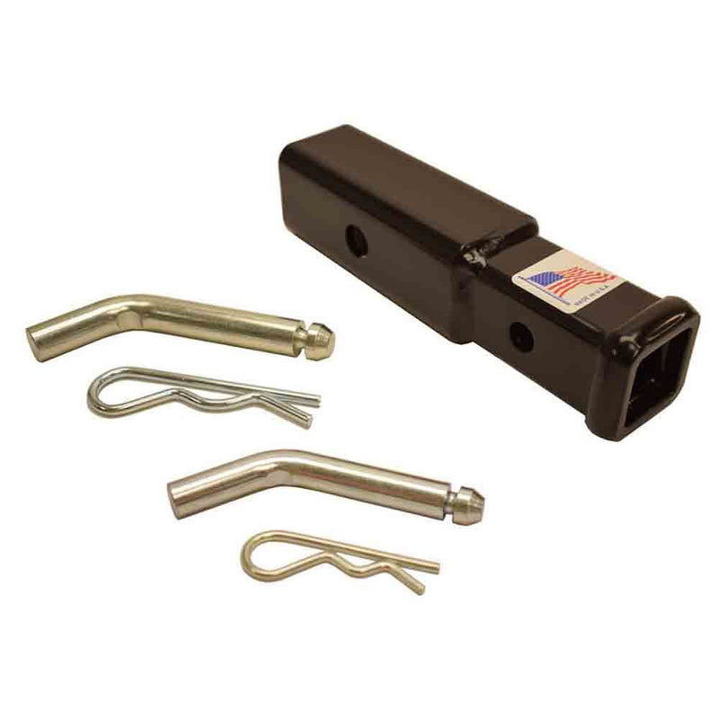 Load image into Gallery viewer, Rigid Hitch (RH-2125-A) - 2&quot; to 1-1/4&quot; Receiver Adapter - Including Hitch Pins &amp; Clips - Made in USA
