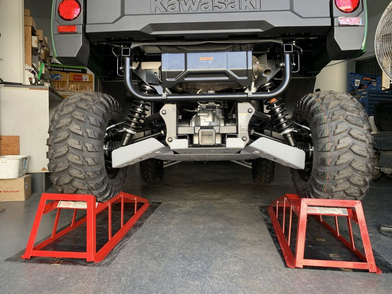 Load image into Gallery viewer, Rival Rear Aluminum A Arm Guards For Kawasaki Mule PRO-MX / EPS / EPS LE
