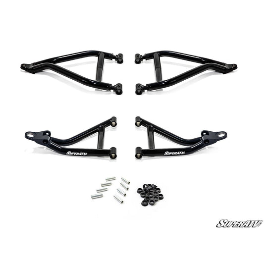 SuperATV Yamaha Viking High Clearance 1.5" Forward Offset A-Arms AA-Y-VIK-1.5-HC-02