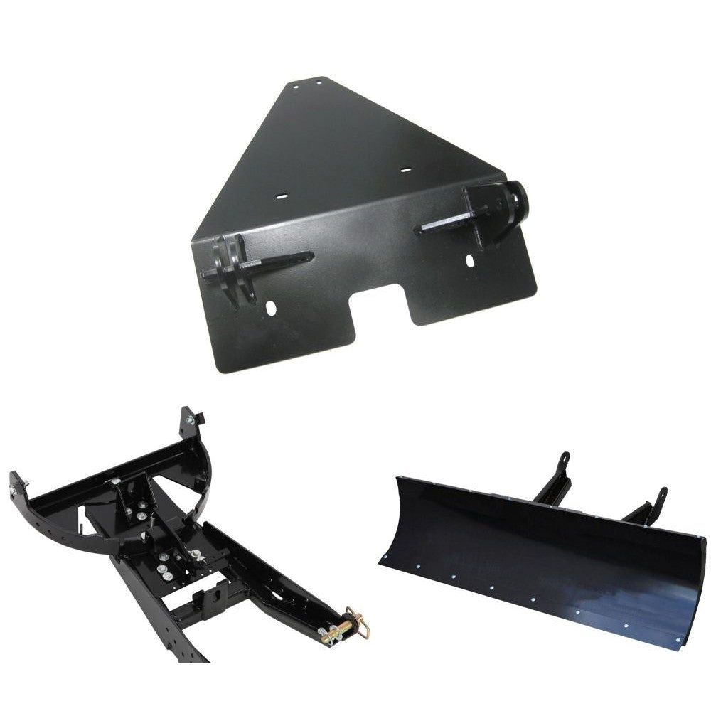Denali Black UTV Snow Plow Kit For Can-Am Commander 1000 4X4 2010-2020