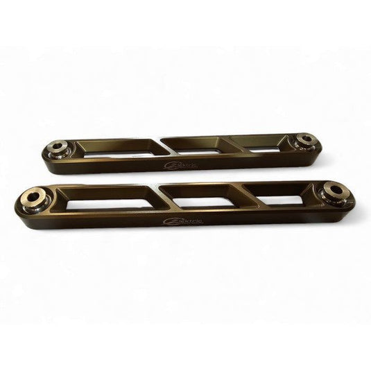 Elektric Offroad Volt Series Ultra Heavy Duty Gun Metal Gray Rear Billet Sway Bar Links For Polaris RZR Pro XP 2020-2024