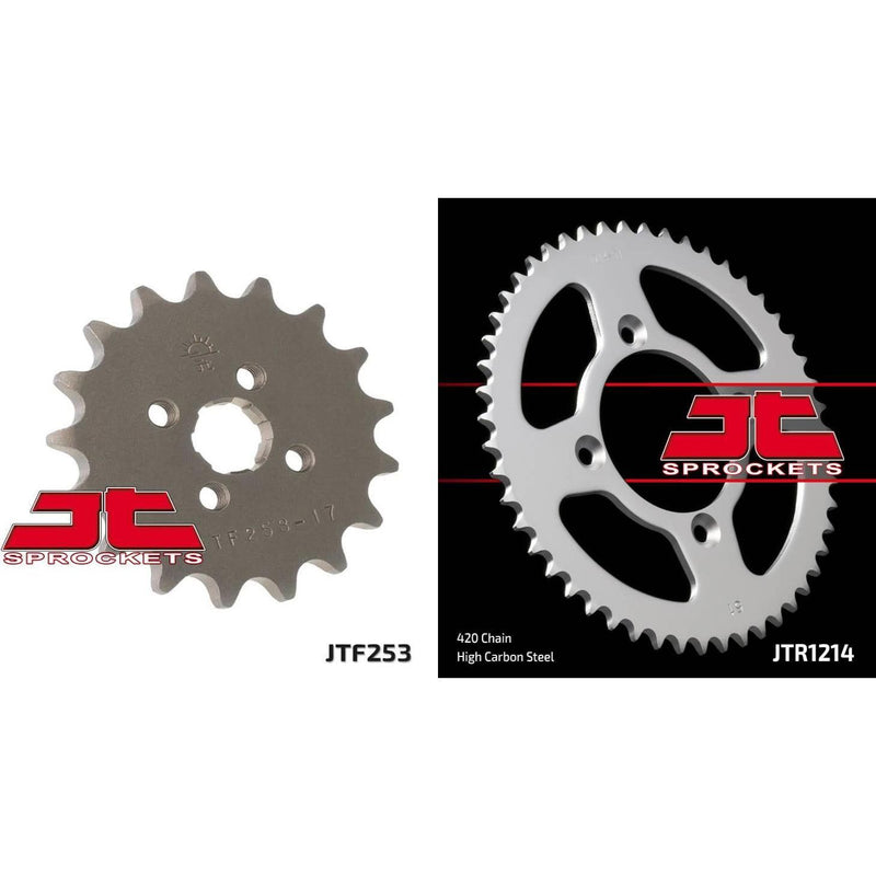 Load image into Gallery viewer, Front &amp; Rear Sprocket Kit for HONDA CR60 R-USA 83-84 JT Sprockets
