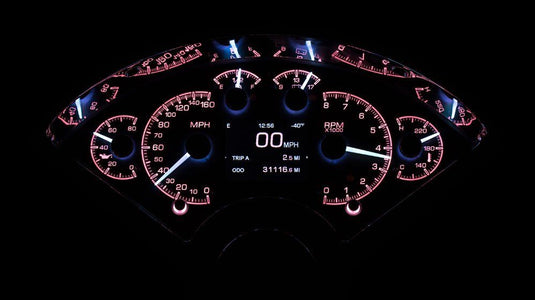 Dakota Digital 1955-1956 Chevrolet Car HDX Analog Gauge kit HDX-55C
