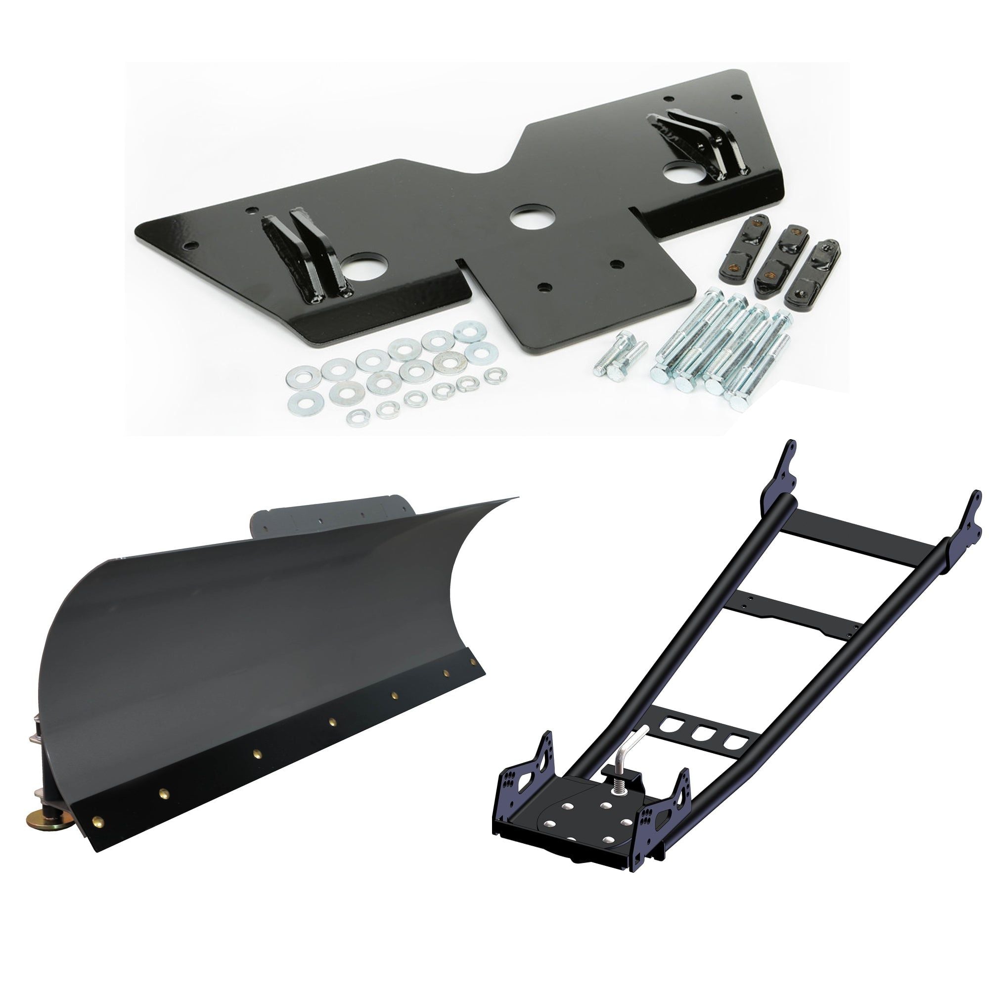 KFI UTV Mid-Mount Snow Plow Kit For Polaris RZR 900 2014