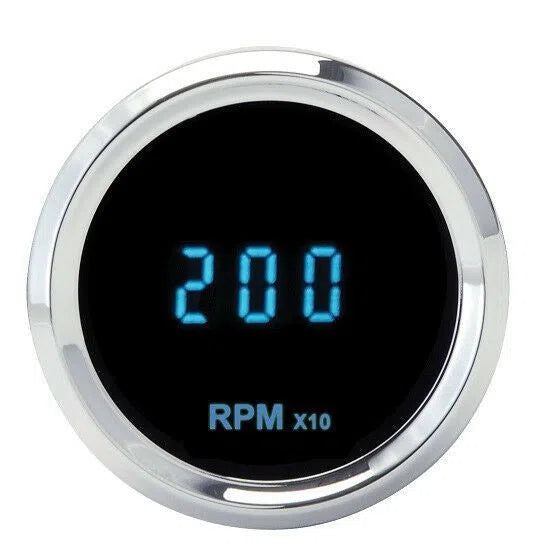 Load image into Gallery viewer, Dakota Digital Solarix Series Mini 2-1/16&quot; Round Tachometer 0-18000 RPM SLX-02-7
