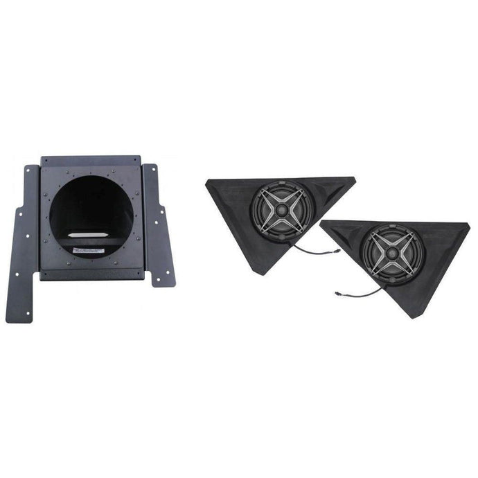 SSV Works Behind Drivers or Passenger Seat Kick L7 Subwoofer Box W/ Front 8