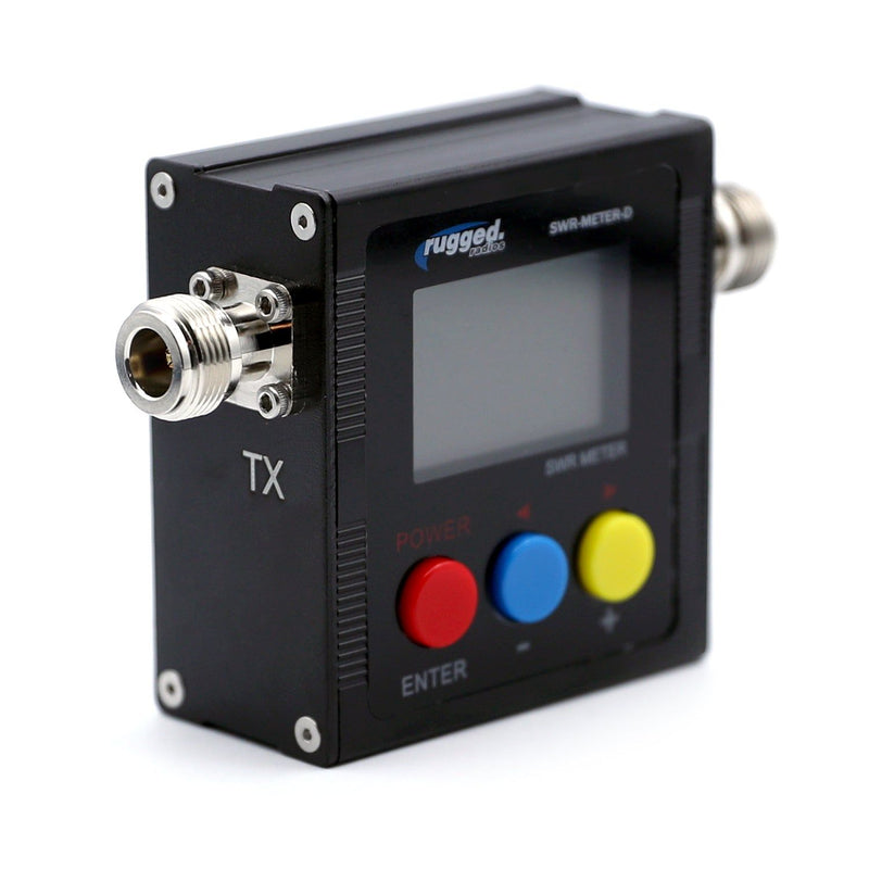 Load image into Gallery viewer, Rugged Radios SWR UHF &amp; VHF Antenna Power Meter with Cables SWR-METER-KIT
