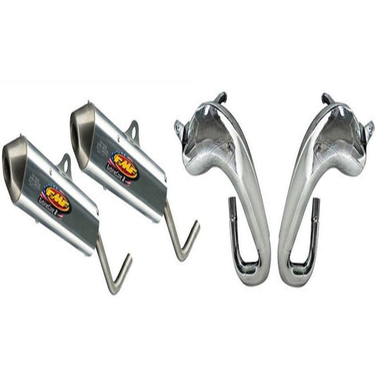 FMF FULL Fatty exhaust pipes & Turbinecore 2 silencers YAMAHA BANSHEE 350