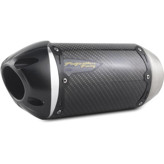 Two Brothers Racing S1R Slip-On Exhaust Standard Carbon 005-1920405-S1