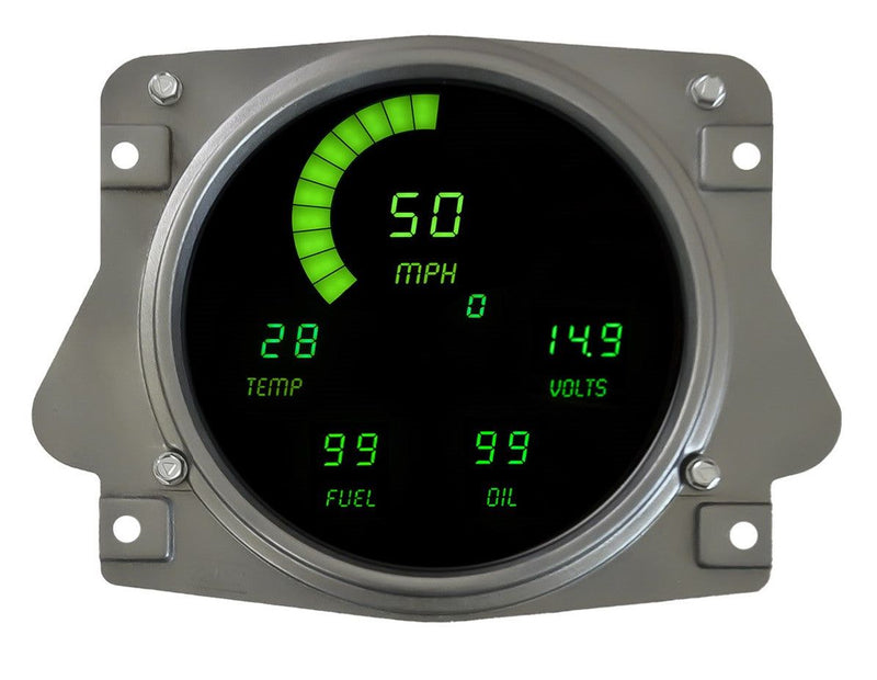 Load image into Gallery viewer, Intellitronix Green OEM Replacement Digital LED Gauge Panel For Ford Bronco 1966-1977
