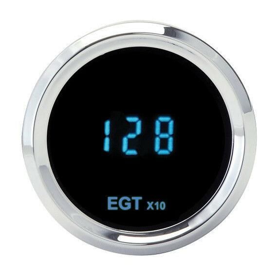 Load image into Gallery viewer, Dakota Digital EGT Exhaust Gas Temperature Round Gauge Blue Display SLX-12-1 New
