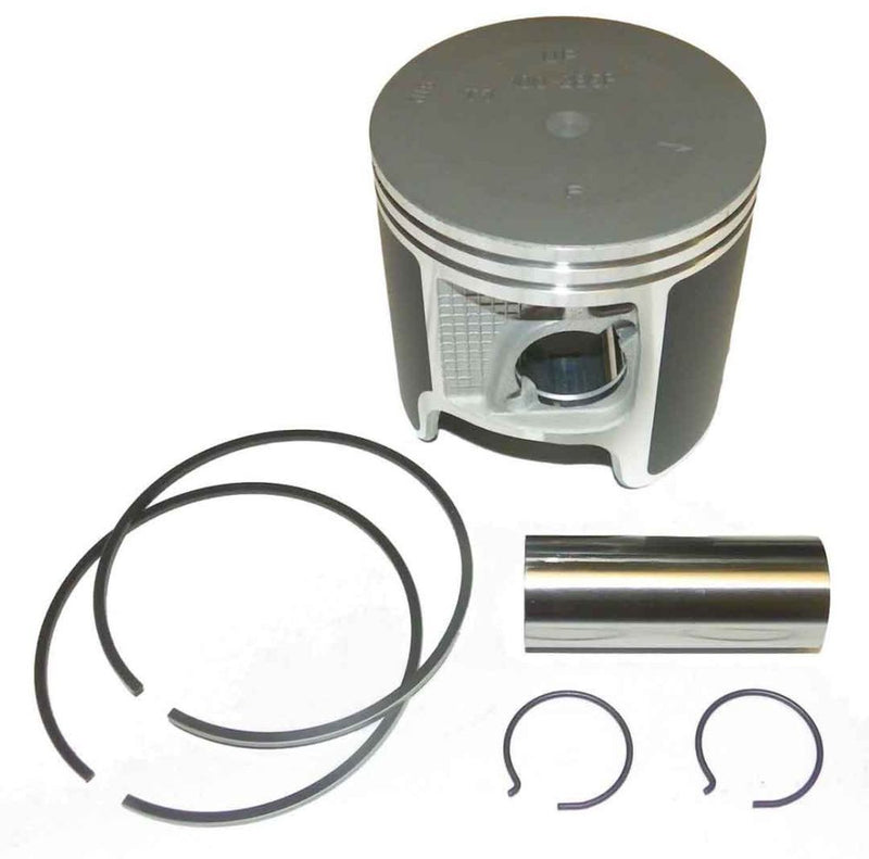 Load image into Gallery viewer, WSM Piston Kit For Yamaha 200 - 250 Hp 76 Degree Port .010 Over Platinum
