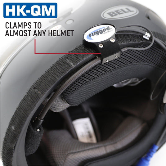 Rugged Radios 2 Pack - Quick Mount for Helmet Kit Wiring Installation HK-QM-2