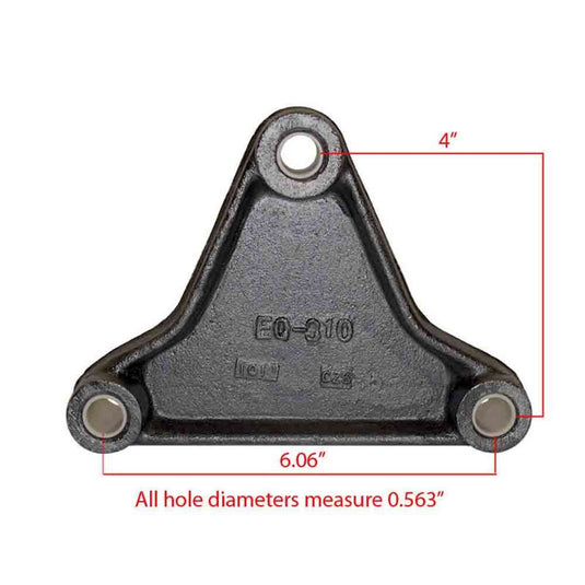 3,500 lbs. Trailer Axle Suspension Kit for Tandem Axle Trailer (Leaf Springs, Hanger & U-Bolt kit)