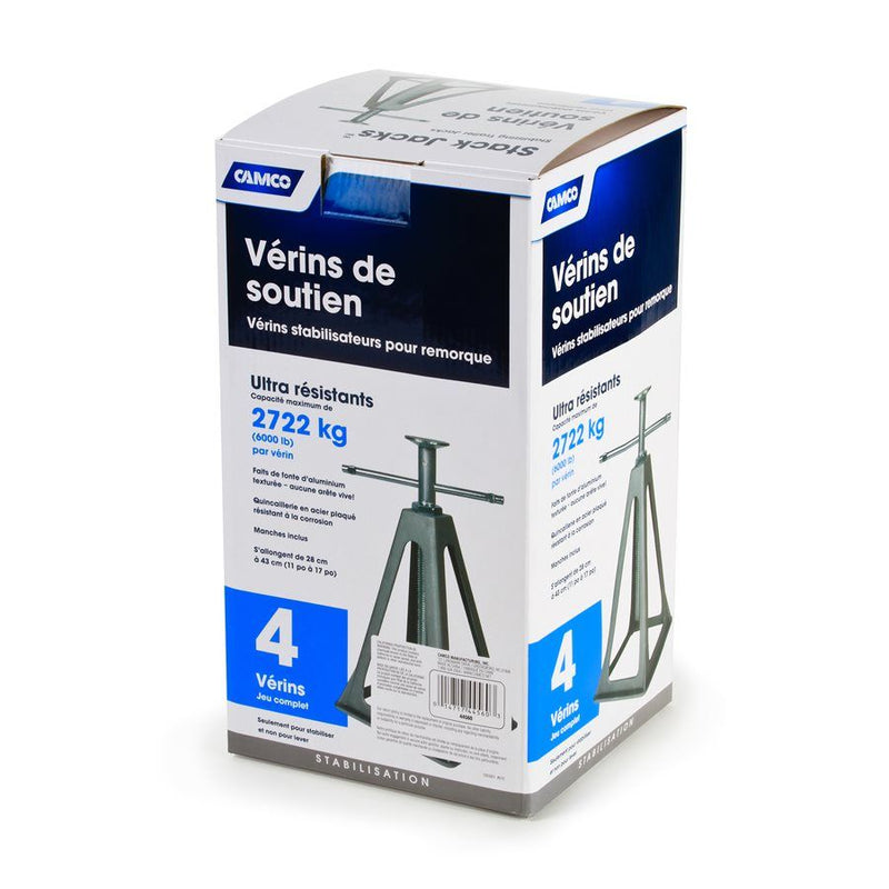 Load image into Gallery viewer, Aluminum RV Stack Jack Stands - 6,000 lbs. Capacity - 4 Pack
