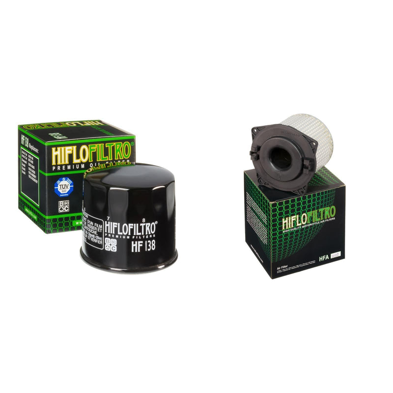 Load image into Gallery viewer, HIFLO FILTRO Oil and Air Filter Kit for SUZUKI GSX600 F-K1,K2,K3,K4,K5,K6 01-06
