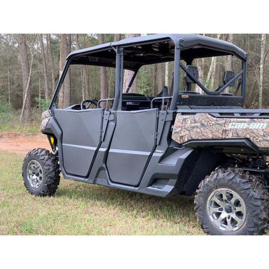 Rival Rear Aluminum Half Doors Set For Can-Am Defender HD5/HD7-10 Max 2444.7276.2