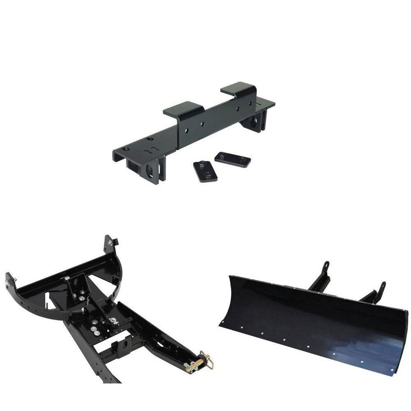 Load image into Gallery viewer, Denali Black UTV Snow Plow Kit For Arctic Cat Prowler Pro 2019-2020
