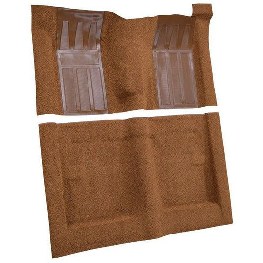 ACC Replacement Carpet Kit For 1971 Ford Torino GT 2DR 4spd with 2 Dark Saddle Inserts - CHOOSE COLOR