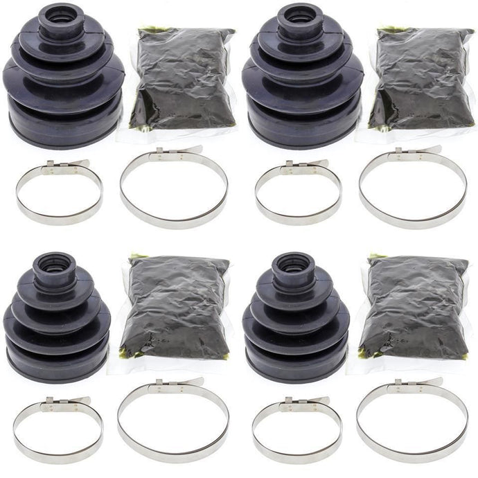Complete Front Inner & Outer CV Boot Repair Kit for Honda TRX500FPE 2011-2013