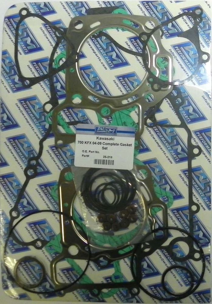 Load image into Gallery viewer, WSM Complete Gasket Kit For Kawasaki / Suzuki 700 04-09 25-218
