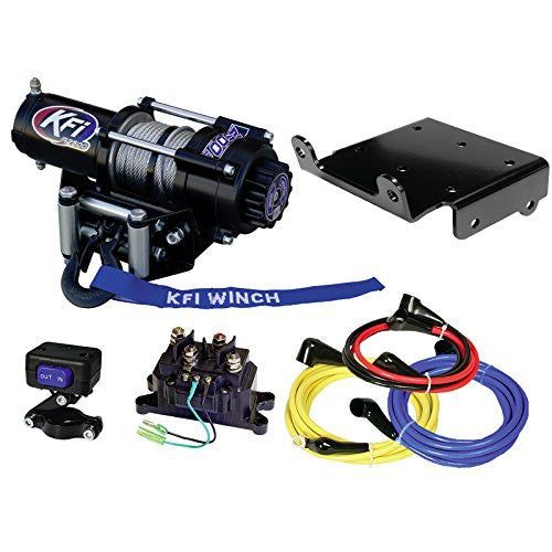 Load image into Gallery viewer, 2500 lb KFI Winch Mount Combo Kit Suzuki King Quad 450 500 700 750 2005-2018 NEW
