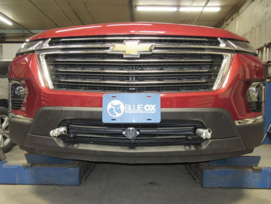 Blue Ox Avail Tow Bar (10,000 lbs. cap.) & Baseplate Combo fits Select Chevrolet Traverse and Traverse Limited (Includes Top & Bottom Shutters) (No Adaptive Cruise Control)