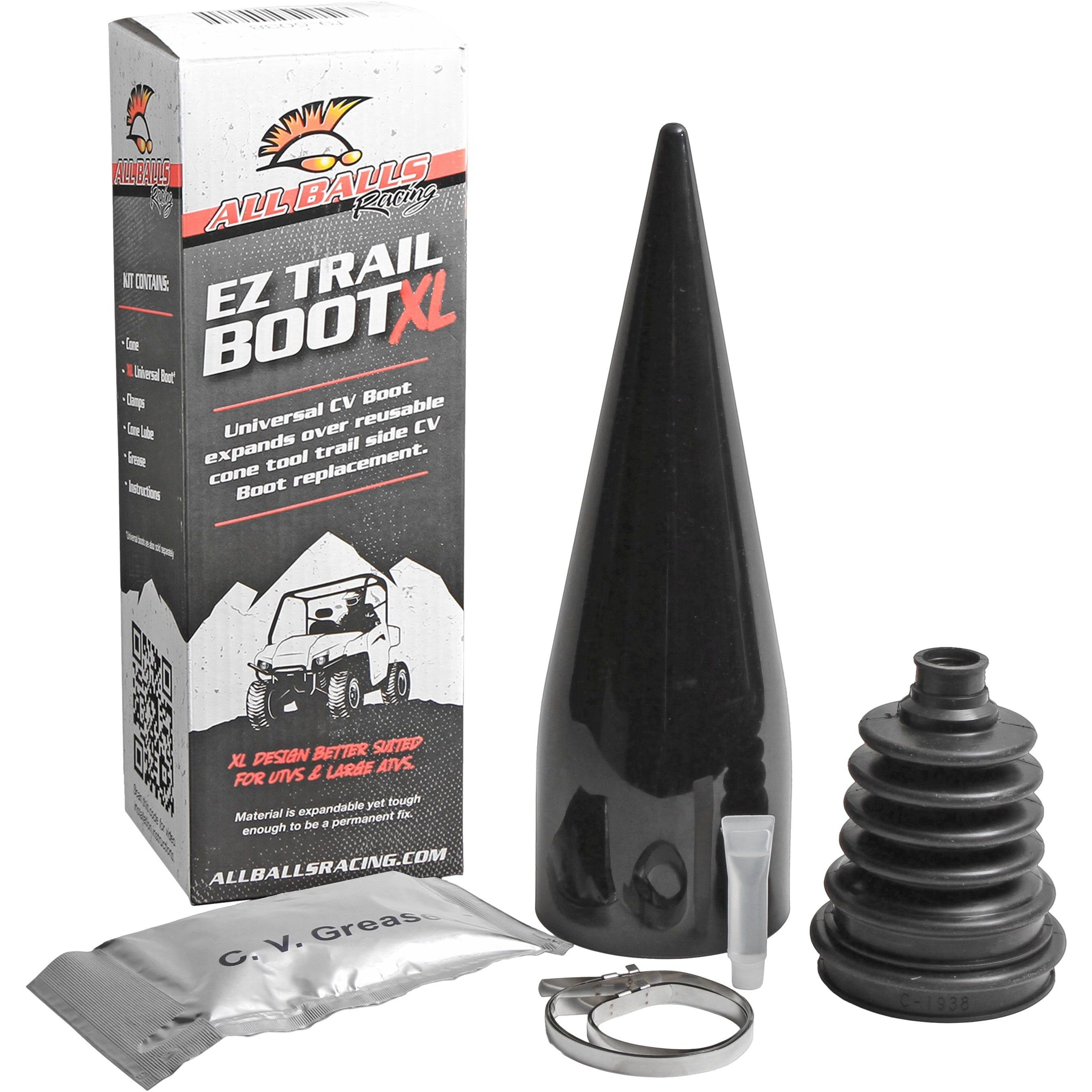 All Balls All Balls Racing Ez Trail Bootxl Includes Cone Tool Arctic Ca 19-5038