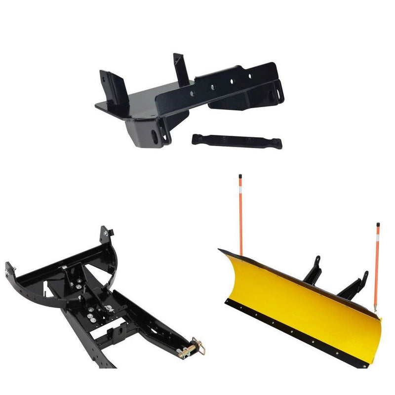 Load image into Gallery viewer, Denali Black UTV Snow Plow Kit For Yamaha Wolverine X2 850 YXE85 4x4 R-Spec 2019

