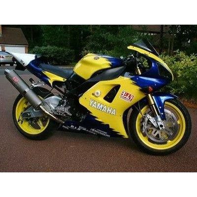 R&G Racing White Classic Style Crash Protectors For 1998-1999 Yamaha YZF R1