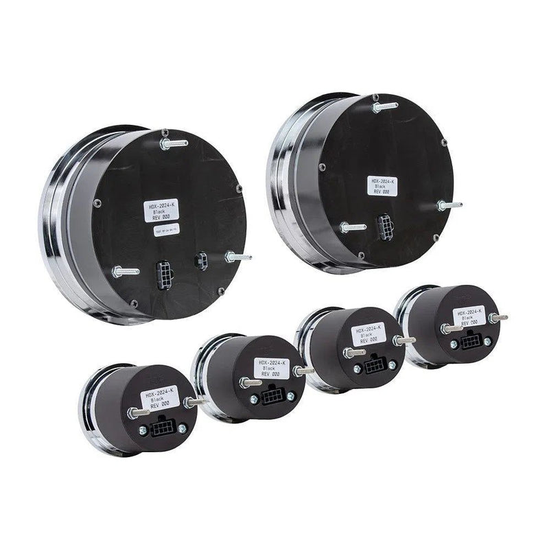 Load image into Gallery viewer, Dakota Digital 6-Piece Round HDX Analog Universal Gauge kit HDX-2024
