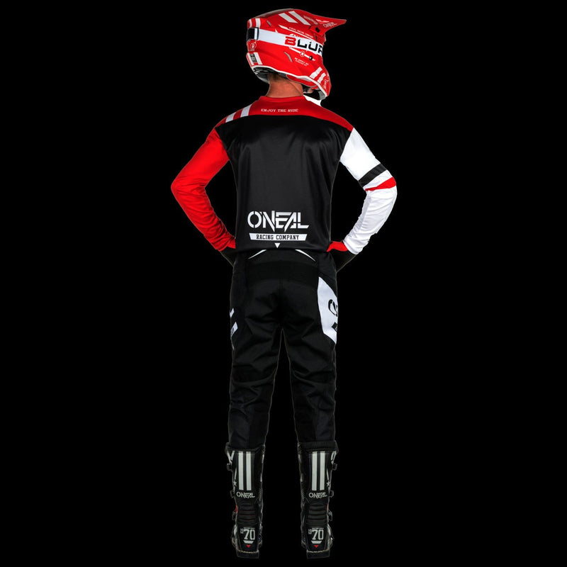Load image into Gallery viewer, Motocross Jersey 242 O&#39;Neal Element Warhawk Black / White Motocross Jersey
