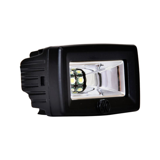 KC HiLiTES 2" C-Series C2 LED - Single Light - Backup - 20W Flood Beam 1519