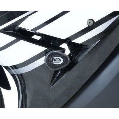 Load image into Gallery viewer, R&amp;G Racing Black Aero Style Crash Protectors For 2013-2016 Honda CB250 Hornet
