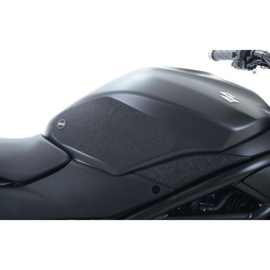 R&G Racing Clear Tank Traction Grips For 2016-2018 Suzuki SV650 Unfaired